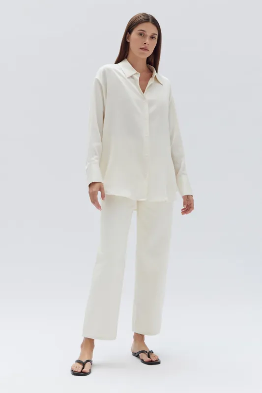 Ena Silk Shirt sold by Assembly Label
