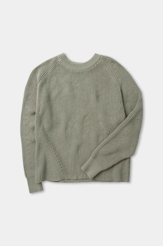 Re-Worn Womens Bria Cotton Crew Knit sold by Assembly Label