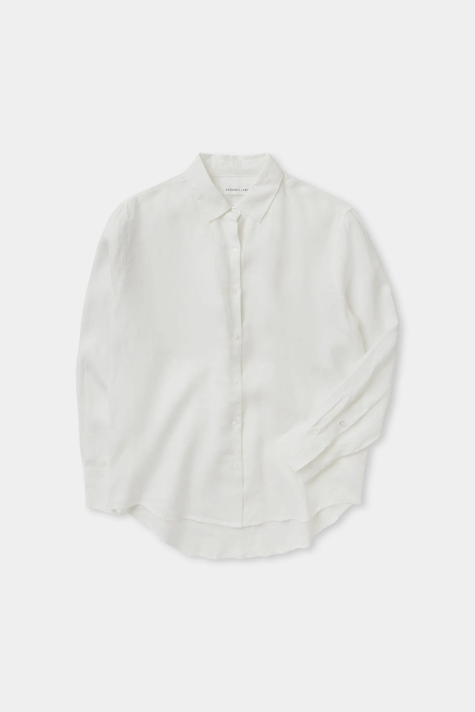 Re-Worn Womens Xander Linen Shirt sold by Assembly Label