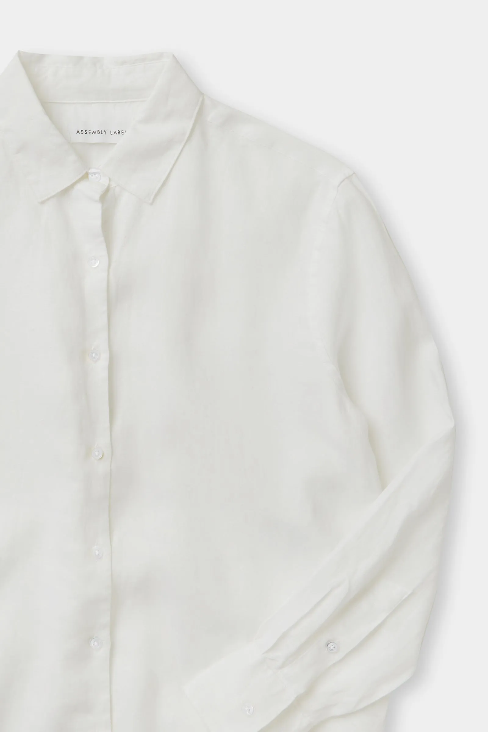 Re-Worn Womens Xander Linen Shirt sold by Assembly Label product image thumbnail 2