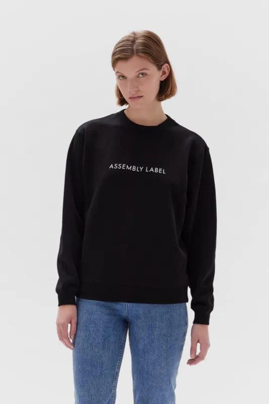Logo Fleece Jumper sold by Assembly Label
