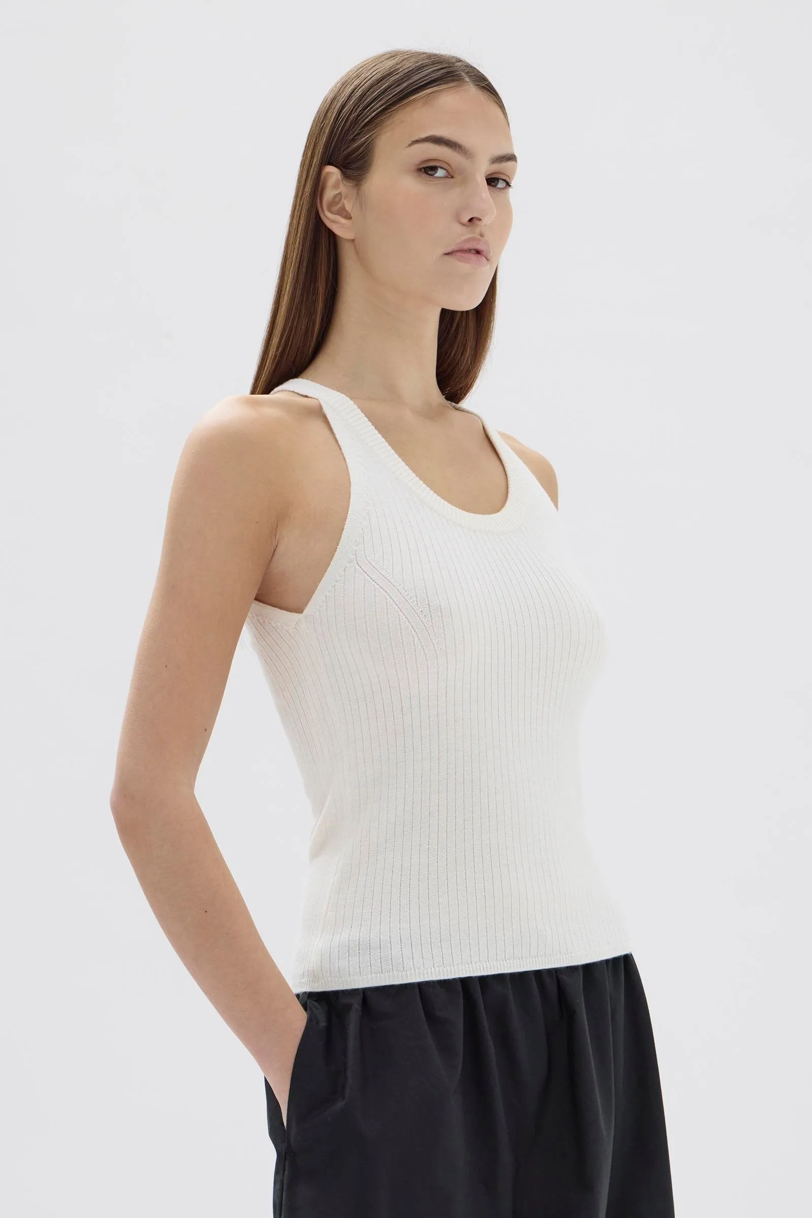 Estella Wool Scoop Neck Tank sold by Assembly Label product image thumbnail 4