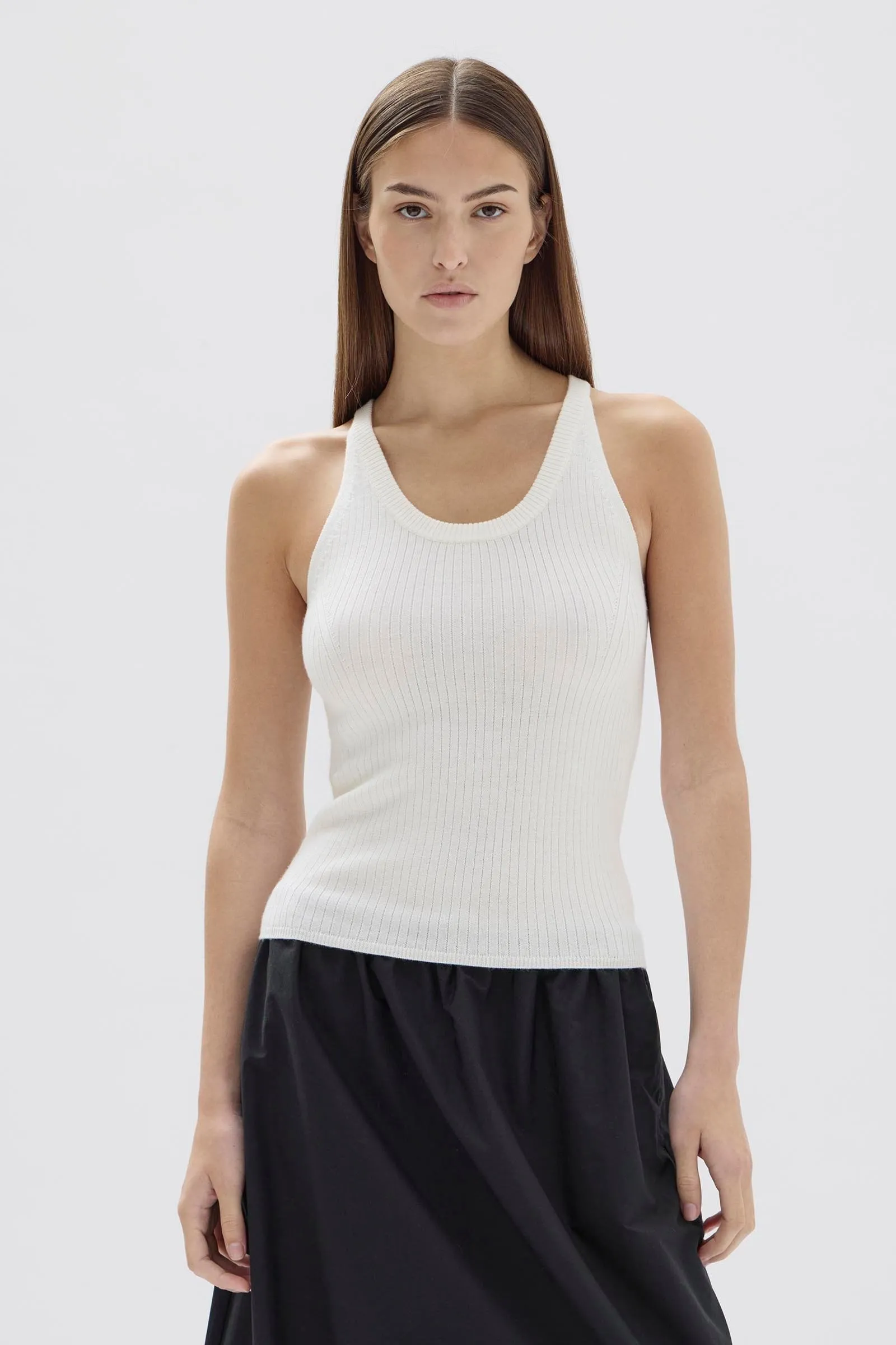 Estella Wool Scoop Neck Tank sold by Assembly Label