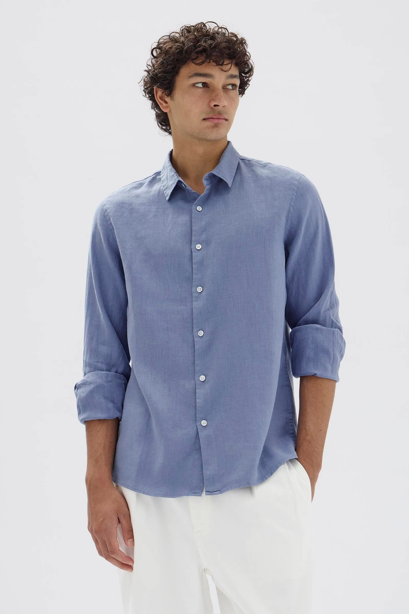 Casual Linen Shirt sold by Assembly Label product image thumbnail 2
