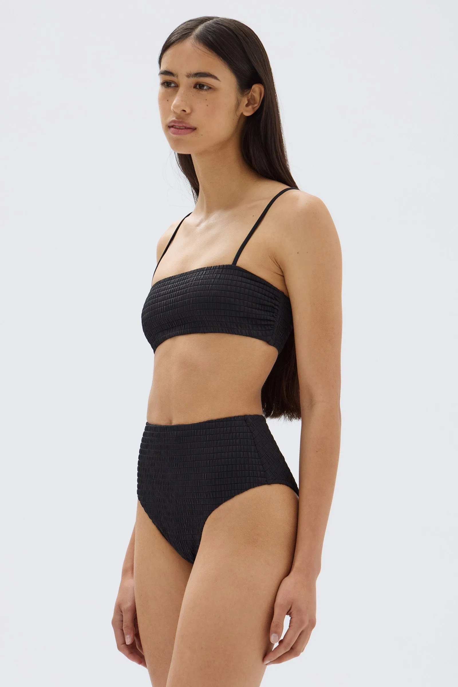 Textured Square Neck Swim Top sold by Assembly Label product image thumbnail 3