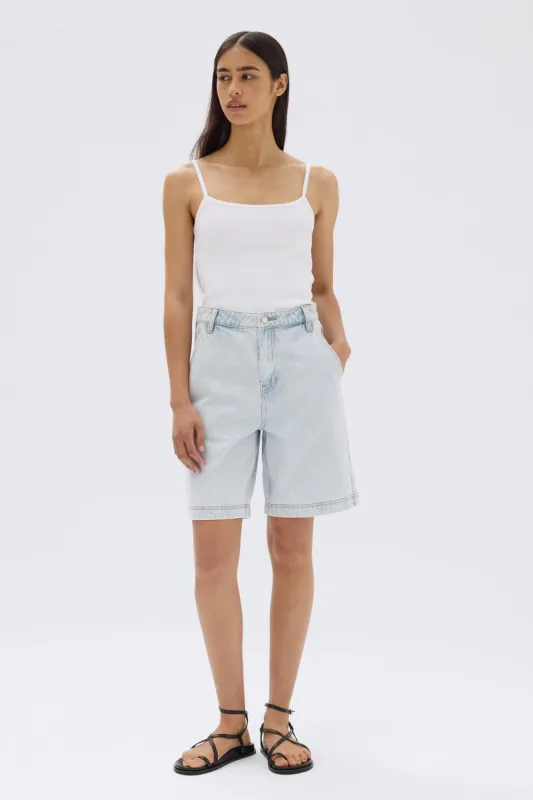 Longline Denim Short sold by Assembly Label