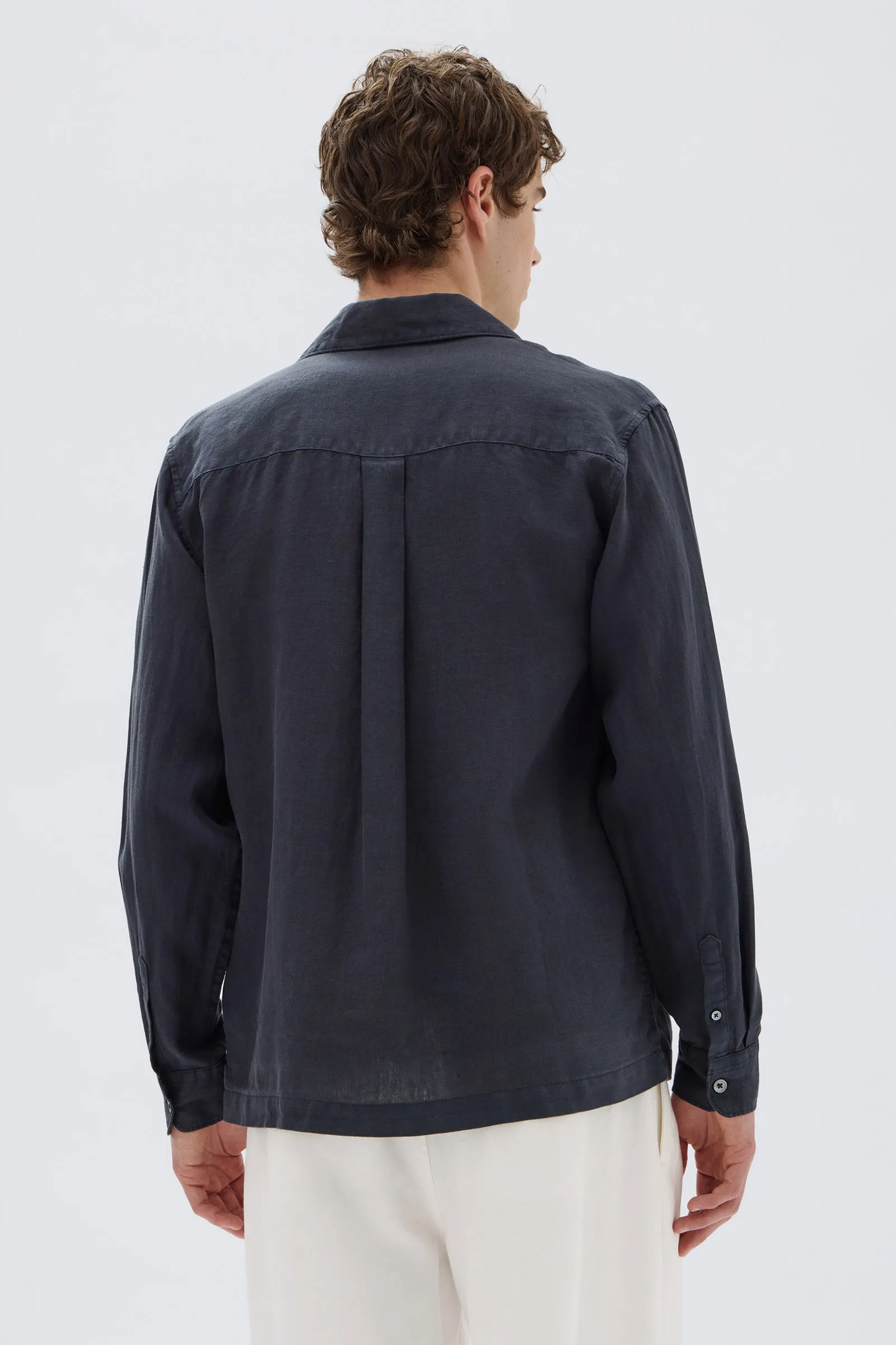 Kendall Linen Resort Shirt sold by Assembly Label product image thumbnail 4