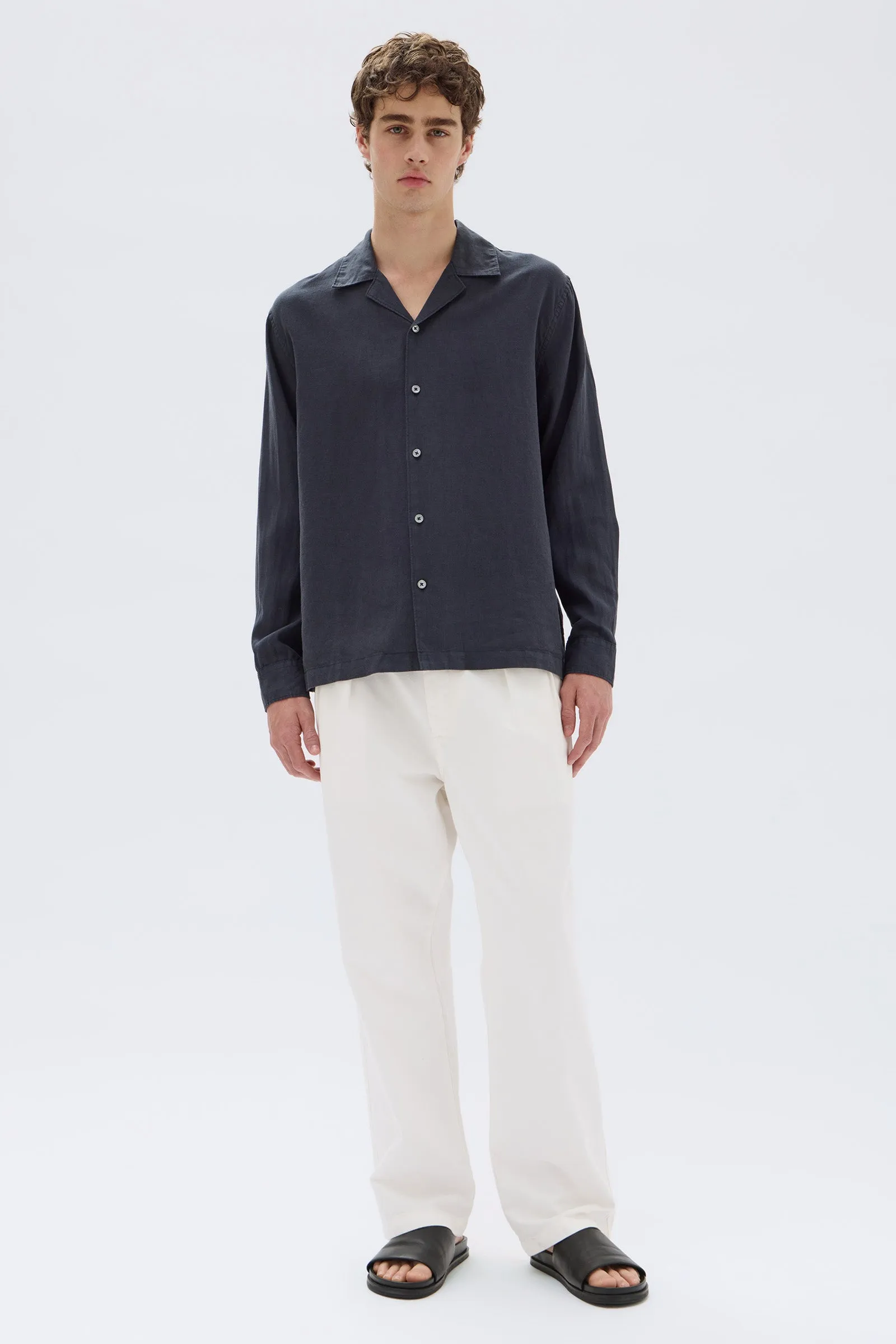 Kendall Linen Resort Shirt sold by Assembly Label product image thumbnail 3
