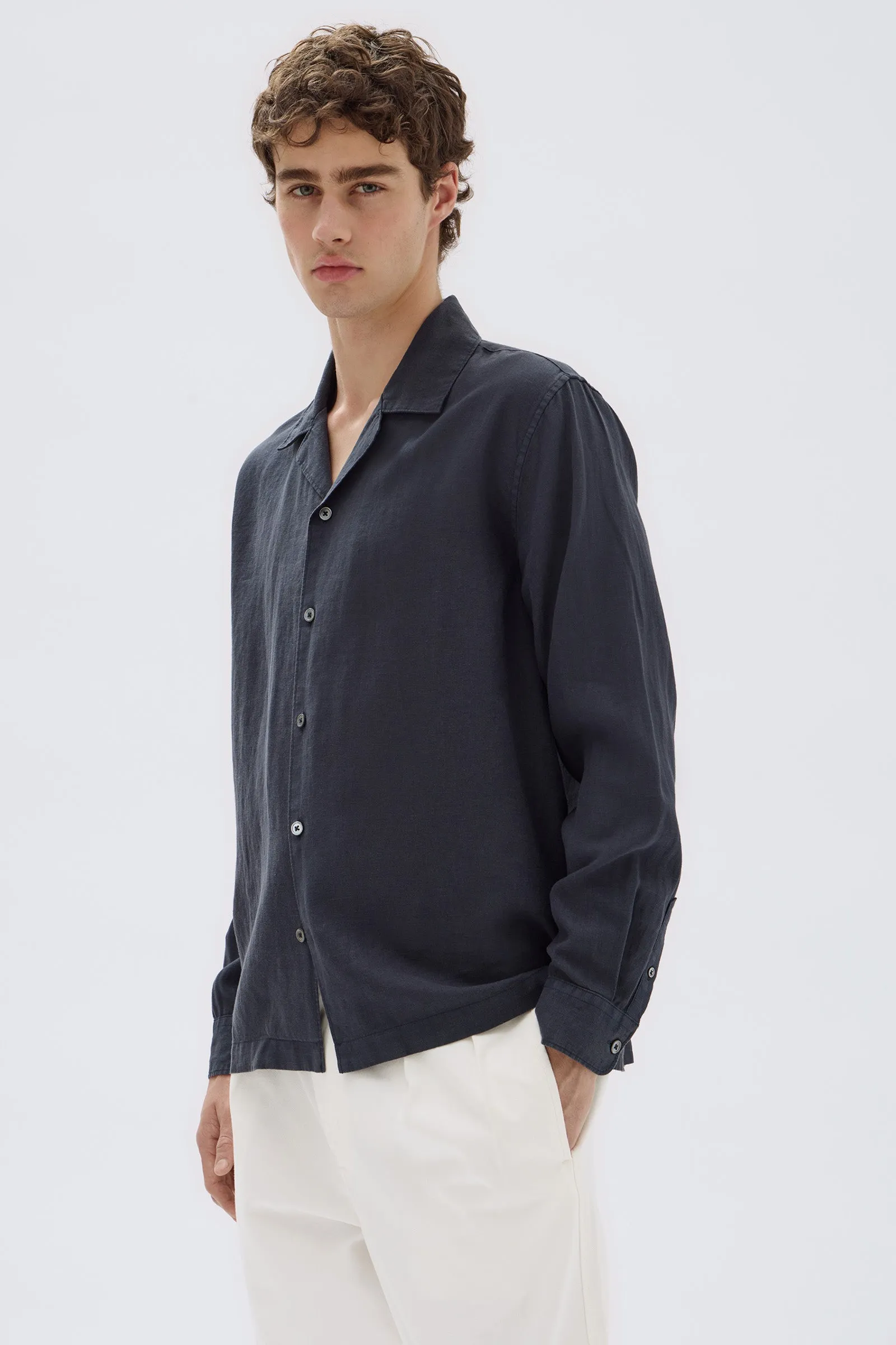 Kendall Linen Resort Shirt sold by Assembly Label product image thumbnail 2