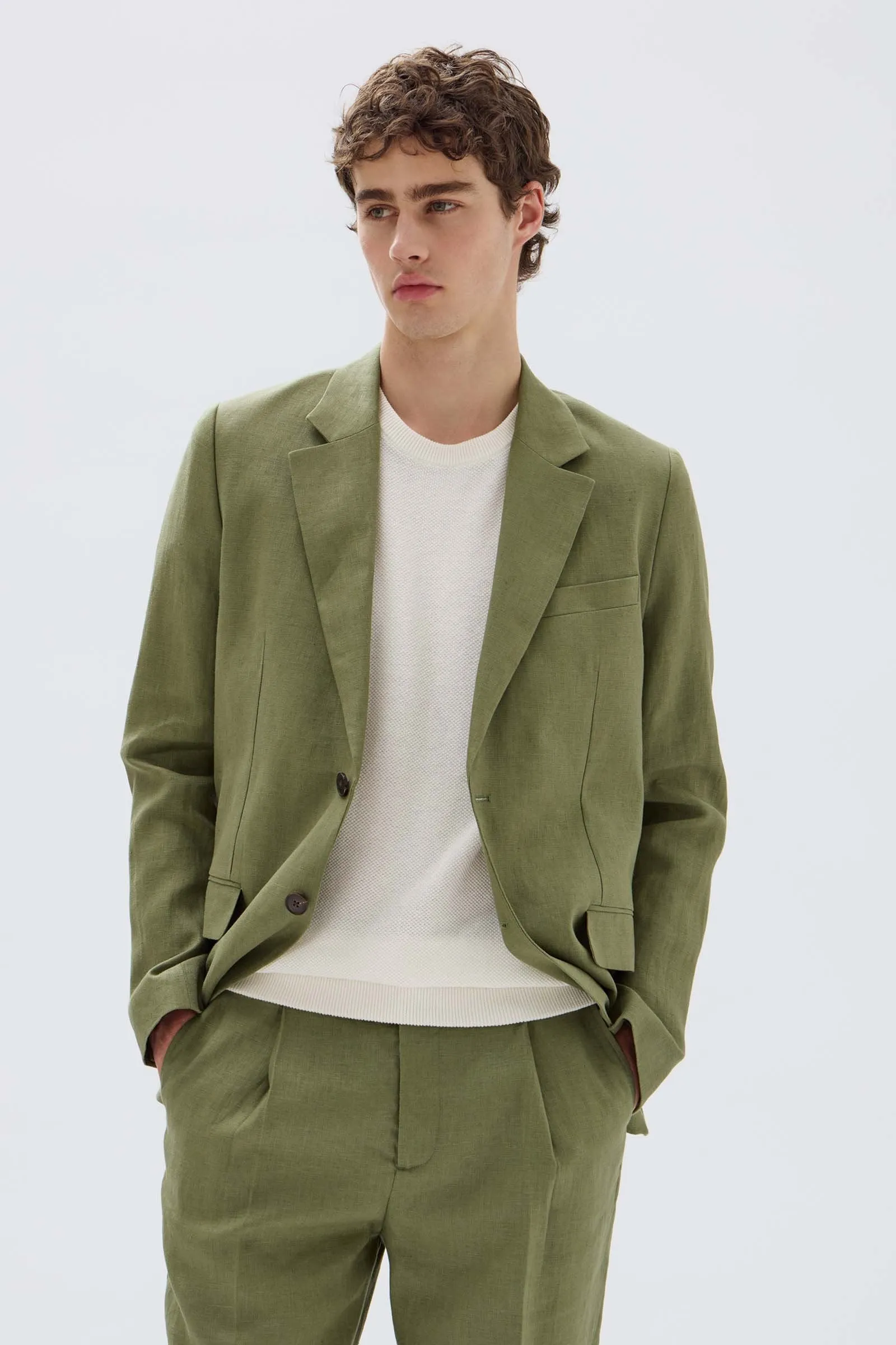 Ellis Linen Jacket sold by Assembly Label product image thumbnail 2