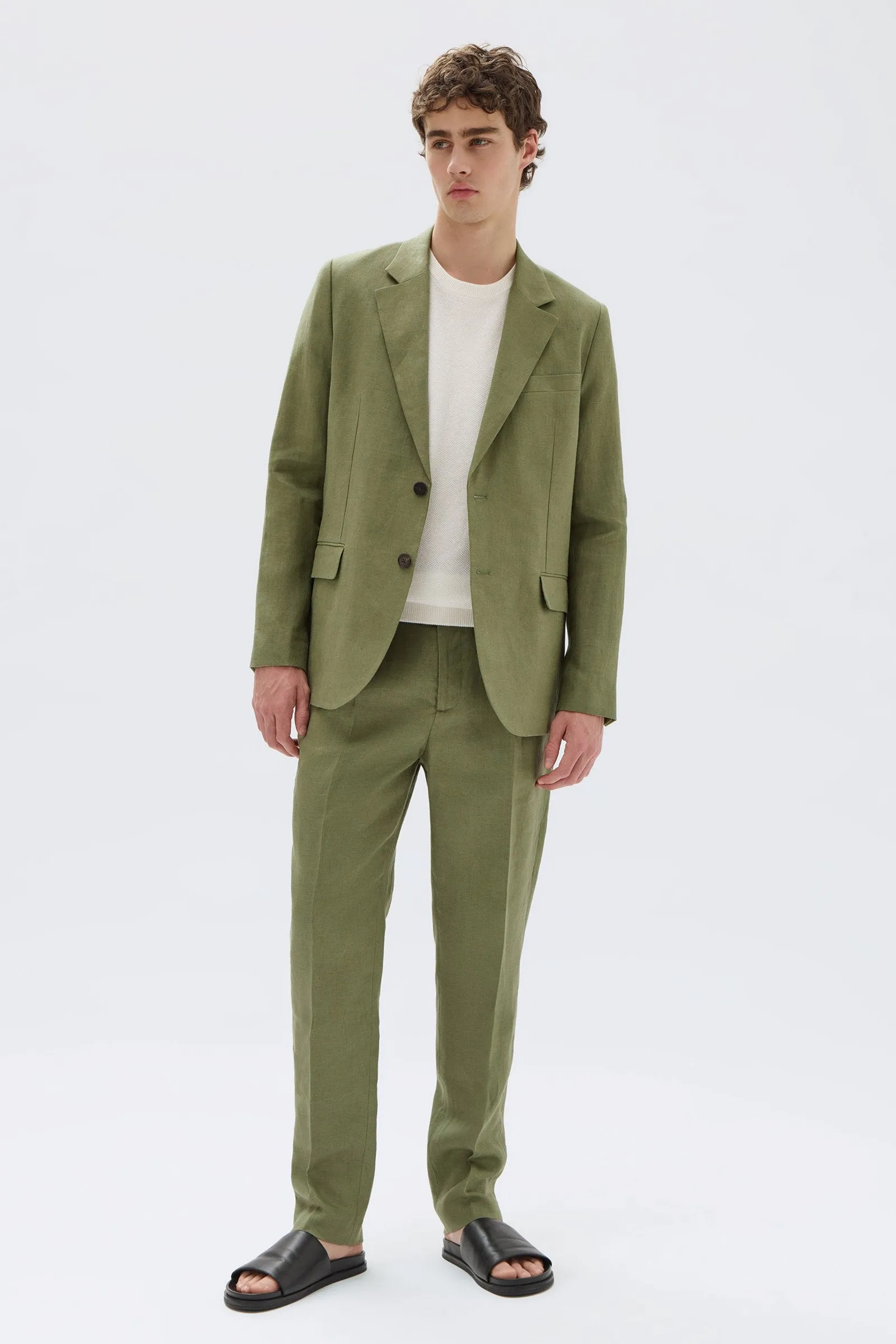 Ellis Linen Jacket sold by Assembly Label product image thumbnail 3