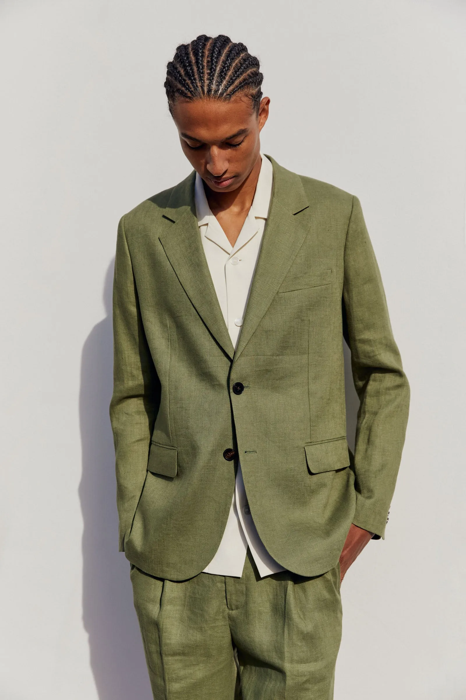 Ellis Linen Jacket sold by Assembly Label