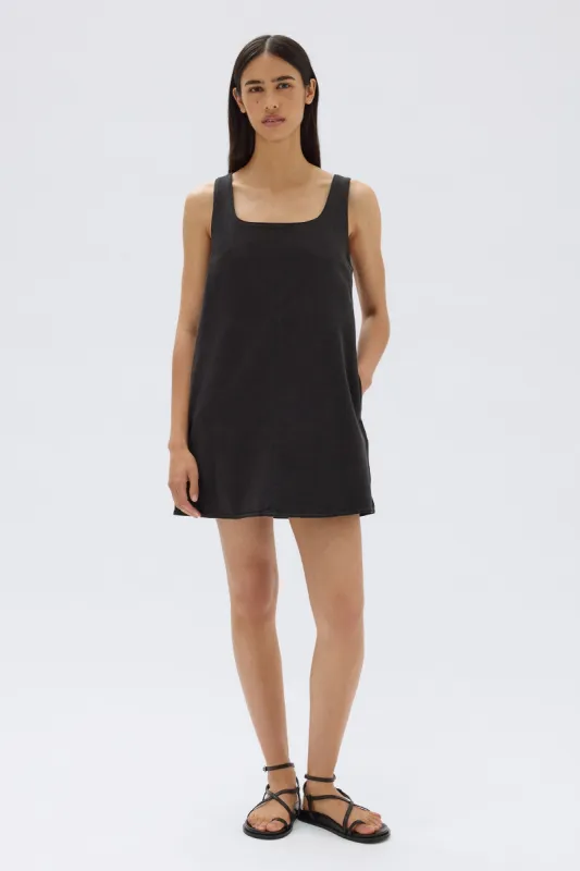 Zoey Twill Mini Dress sold by Assembly Label