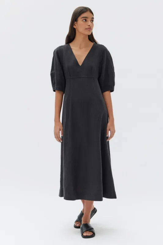 Tia Linen Dress sold by Assembly Label