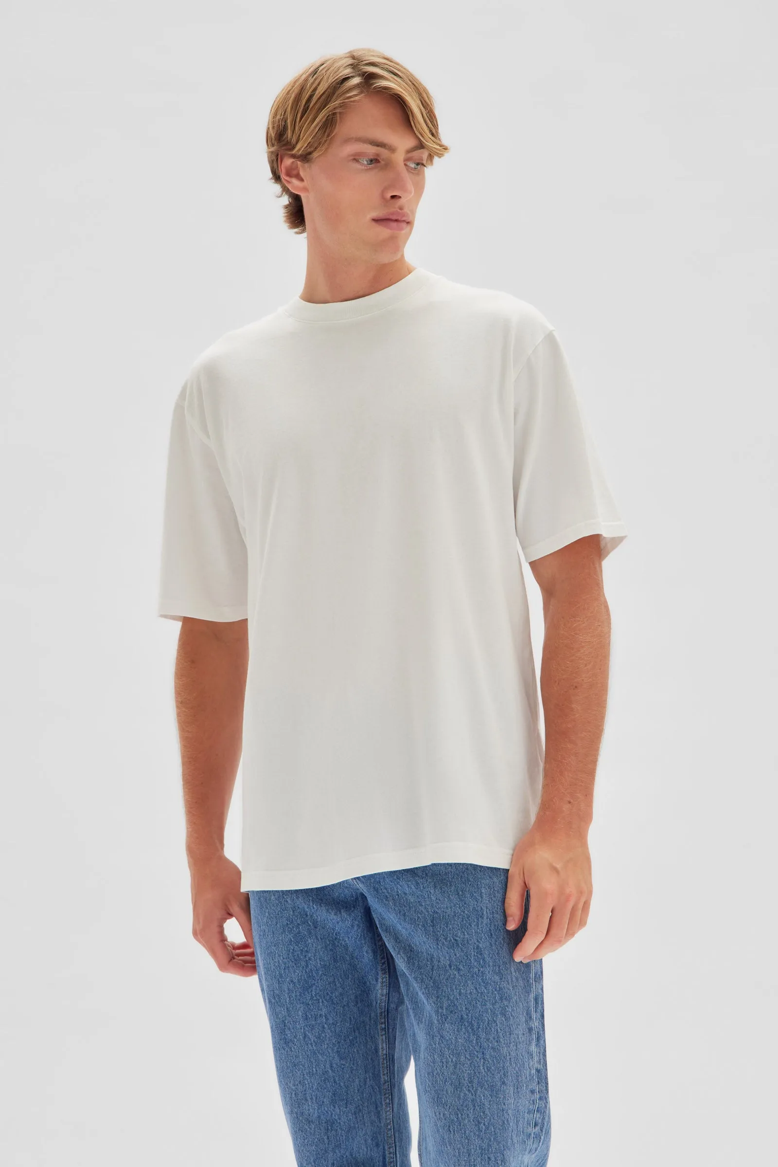 Oversized Cotton Tee sold by Assembly Label