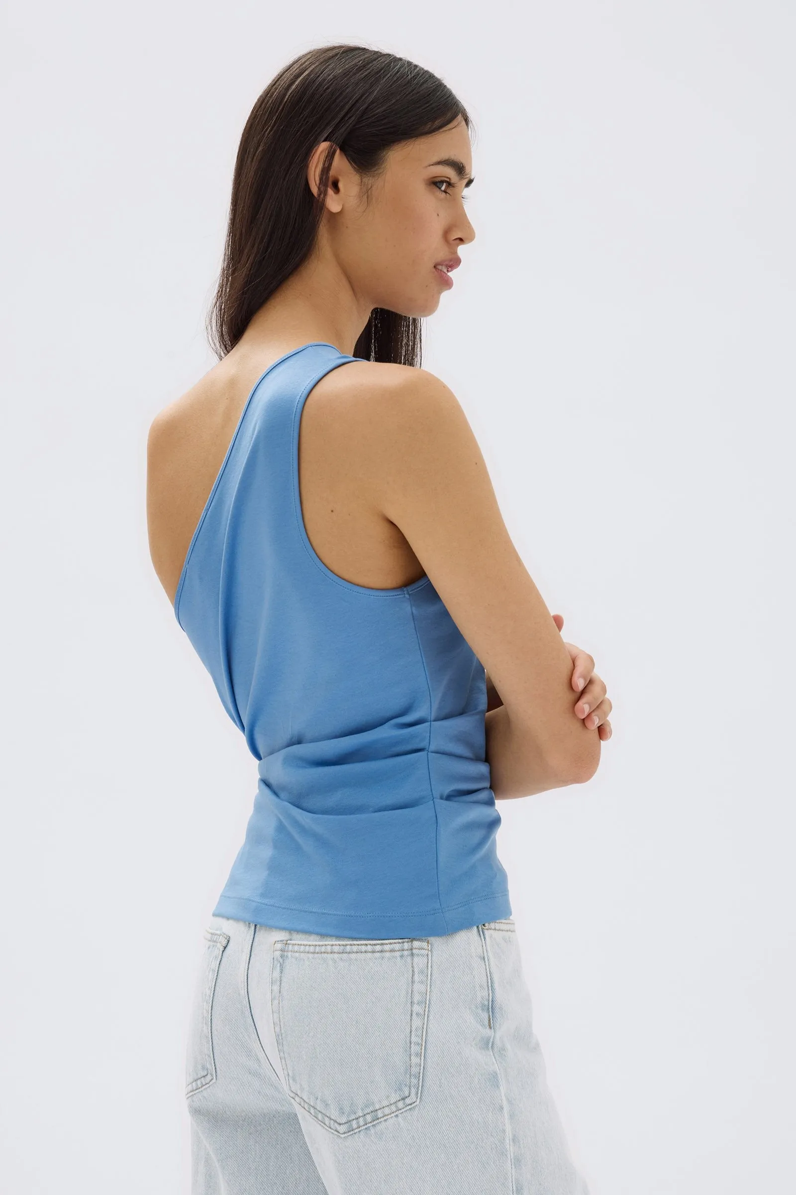 Orchid Jersey One Shoulder Top sold by Assembly Label product image thumbnail 4