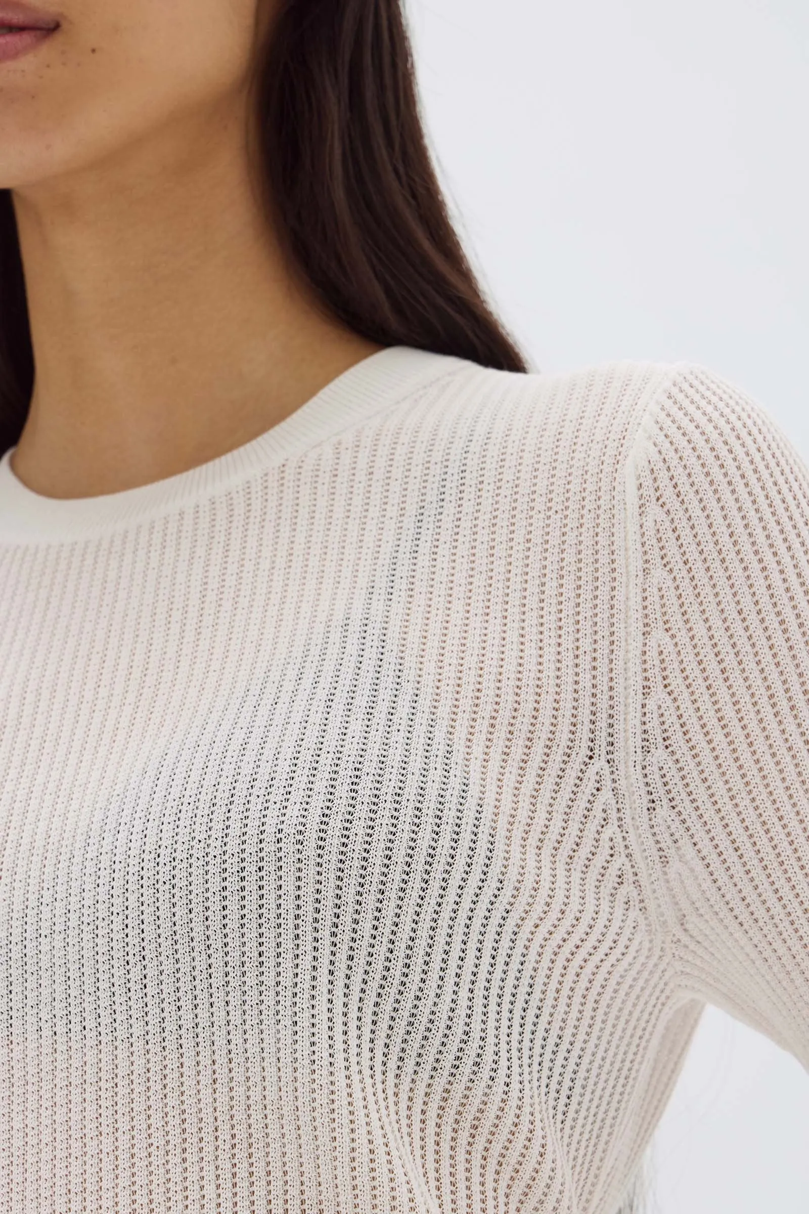 Belle Knit Short Sleeve Tee sold by Assembly Label product image thumbnail 5