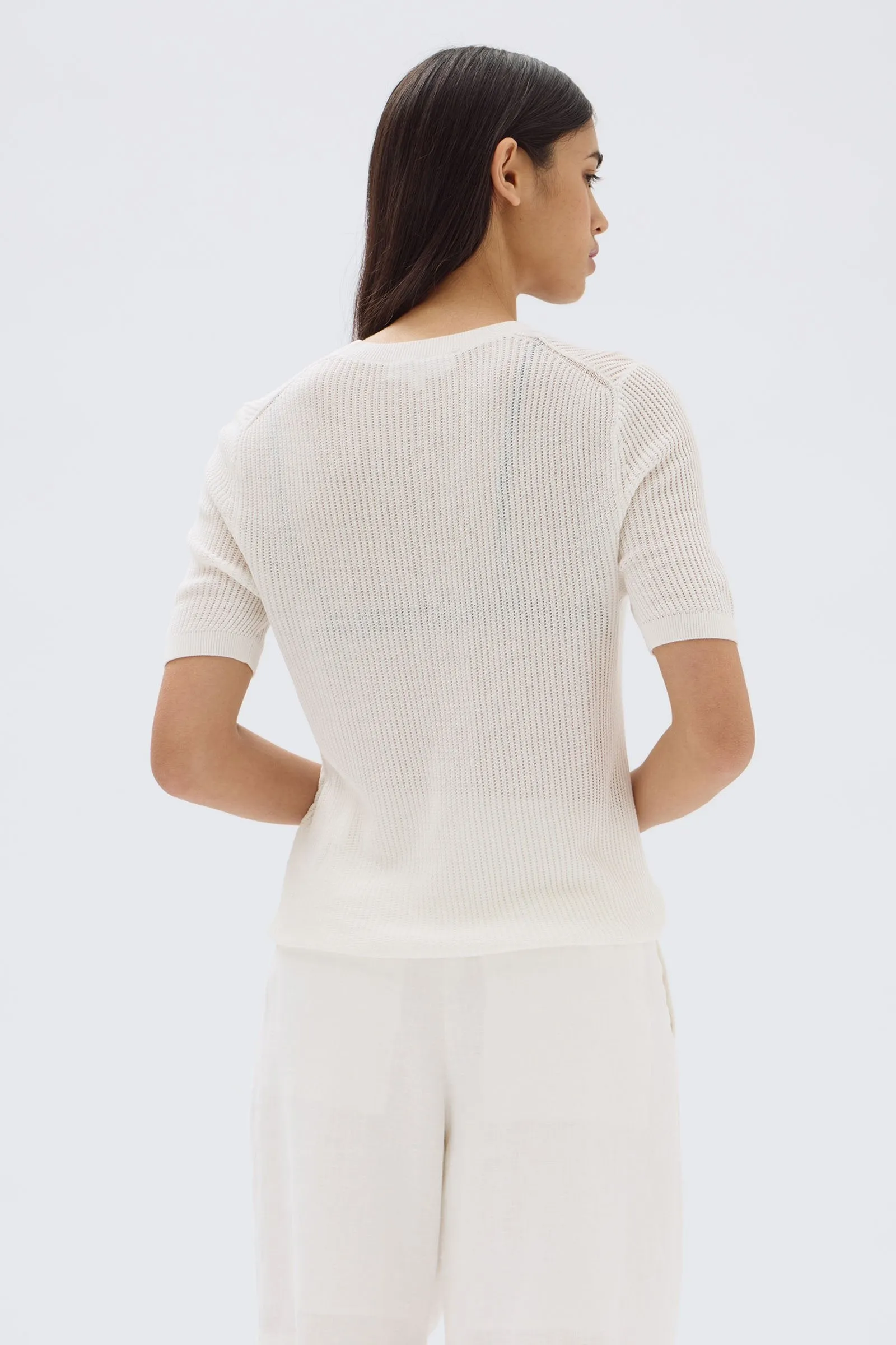 Belle Knit Short Sleeve Tee sold by Assembly Label product image thumbnail 3