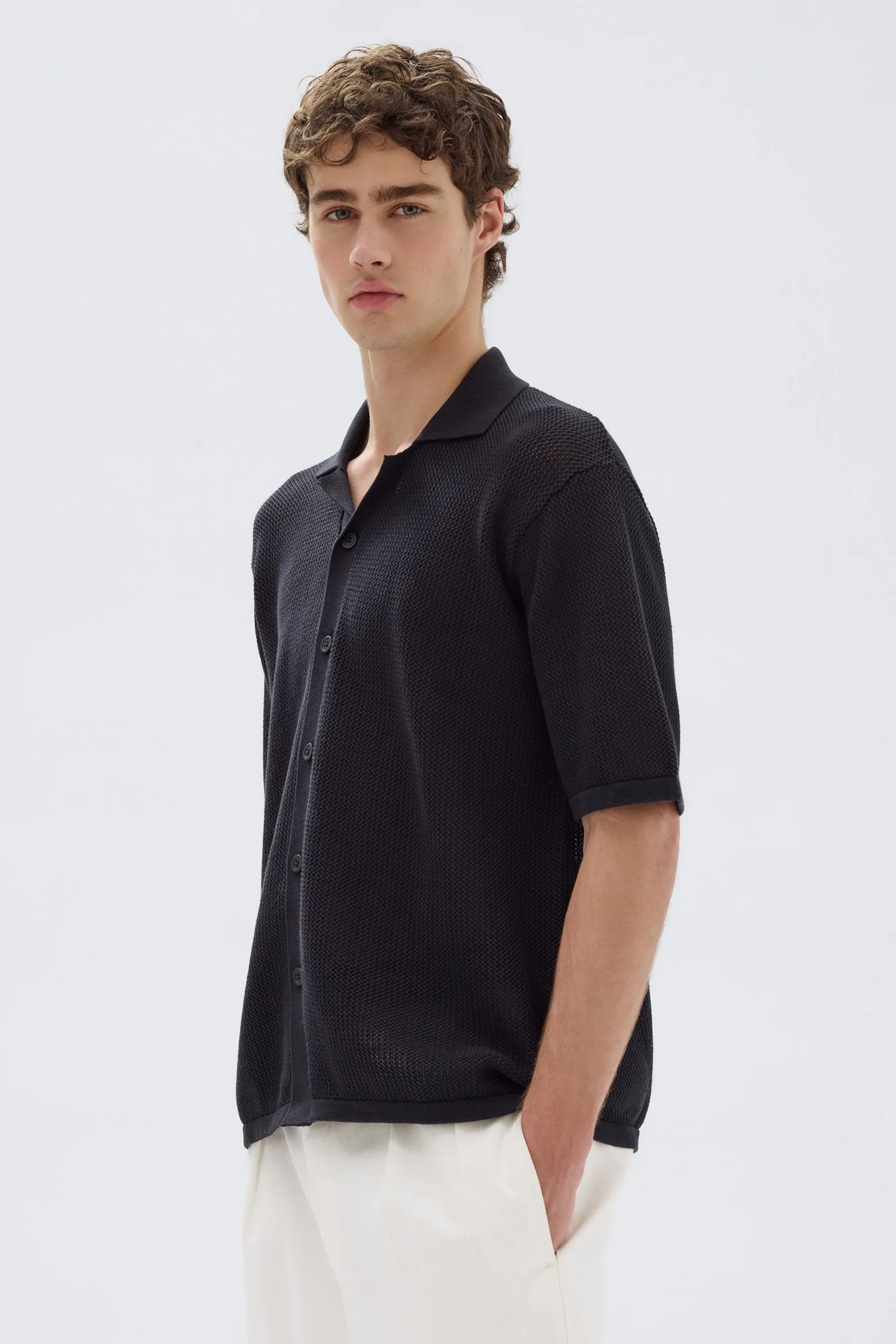 Beck Knit Short Sleeve Shirt sold by Assembly Label product image thumbnail 3