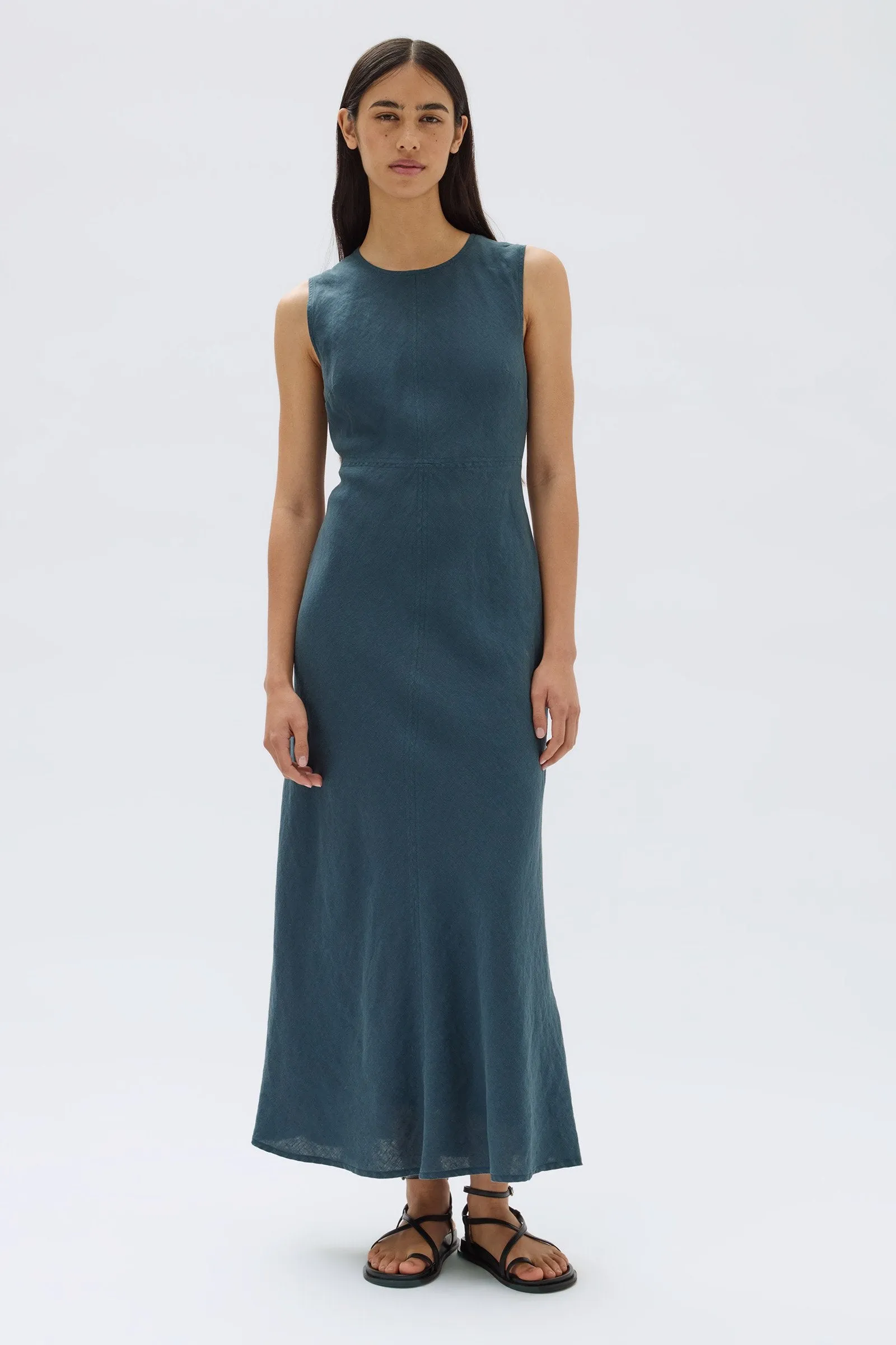 Naia Linen Dress sold by Assembly Label