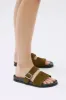 Kyah Suede Slide sold by Assembly Label