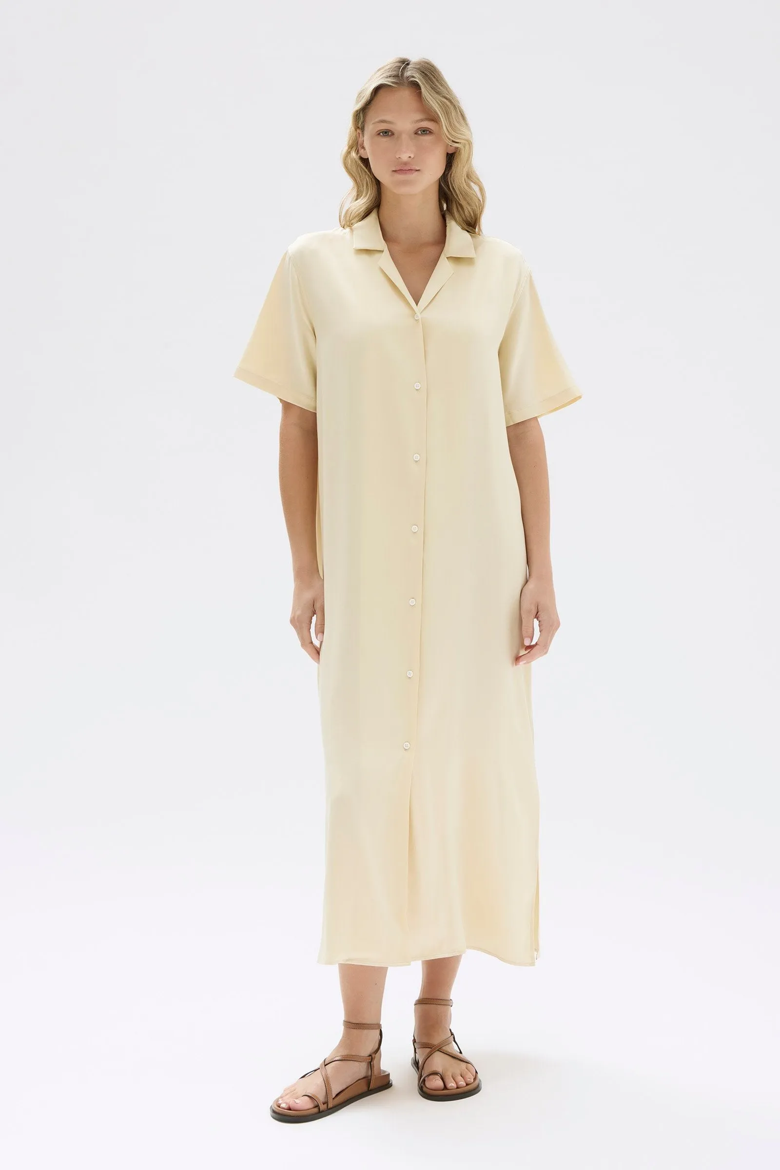 Silk Resort Shirt Dress sold by Assembly Label