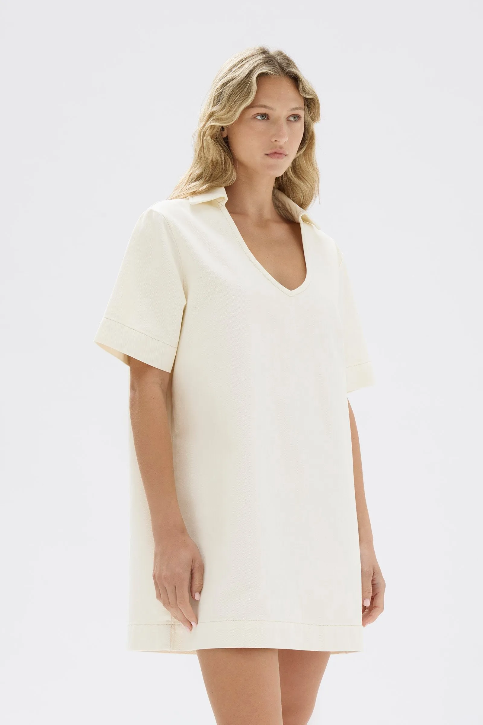 Genevieve Denim Mini Dress sold by Assembly Label product image thumbnail 2