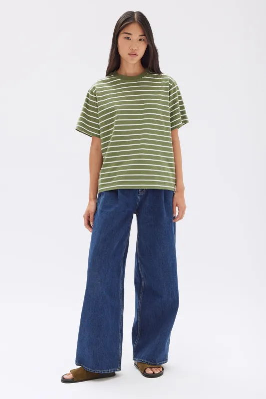 Womens Cohen Stripe Tee made by Assembly Label