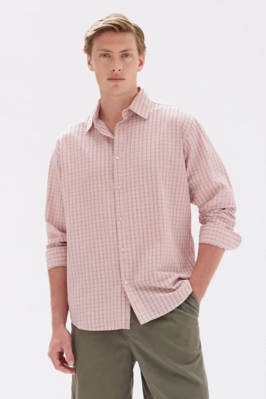 Emile Seersucker Shirt sold by Assembly Label