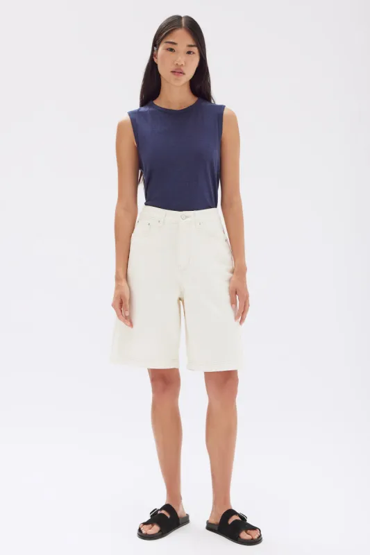 Relaxed Denim Short sold by Assembly Label