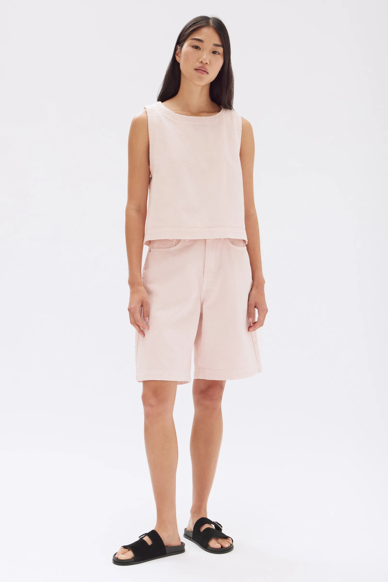 Relaxed Denim Short sold by Assembly Label