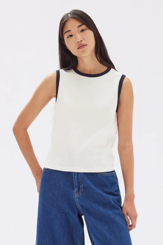 Elliot Ringer Tank sold by Assembly Label