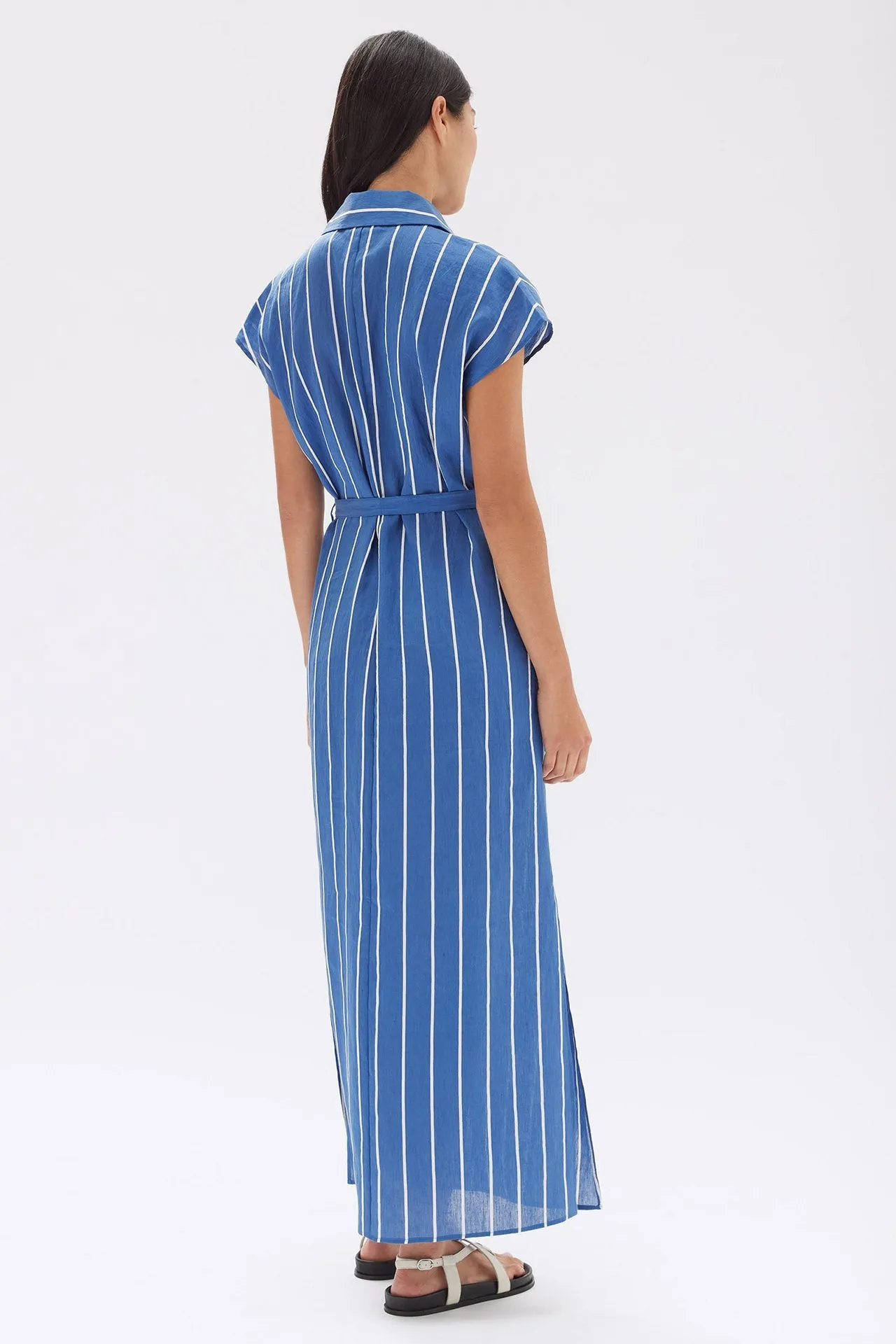 Ayla Stripe Shirt Dress sold by Assembly Label product image thumbnail 4