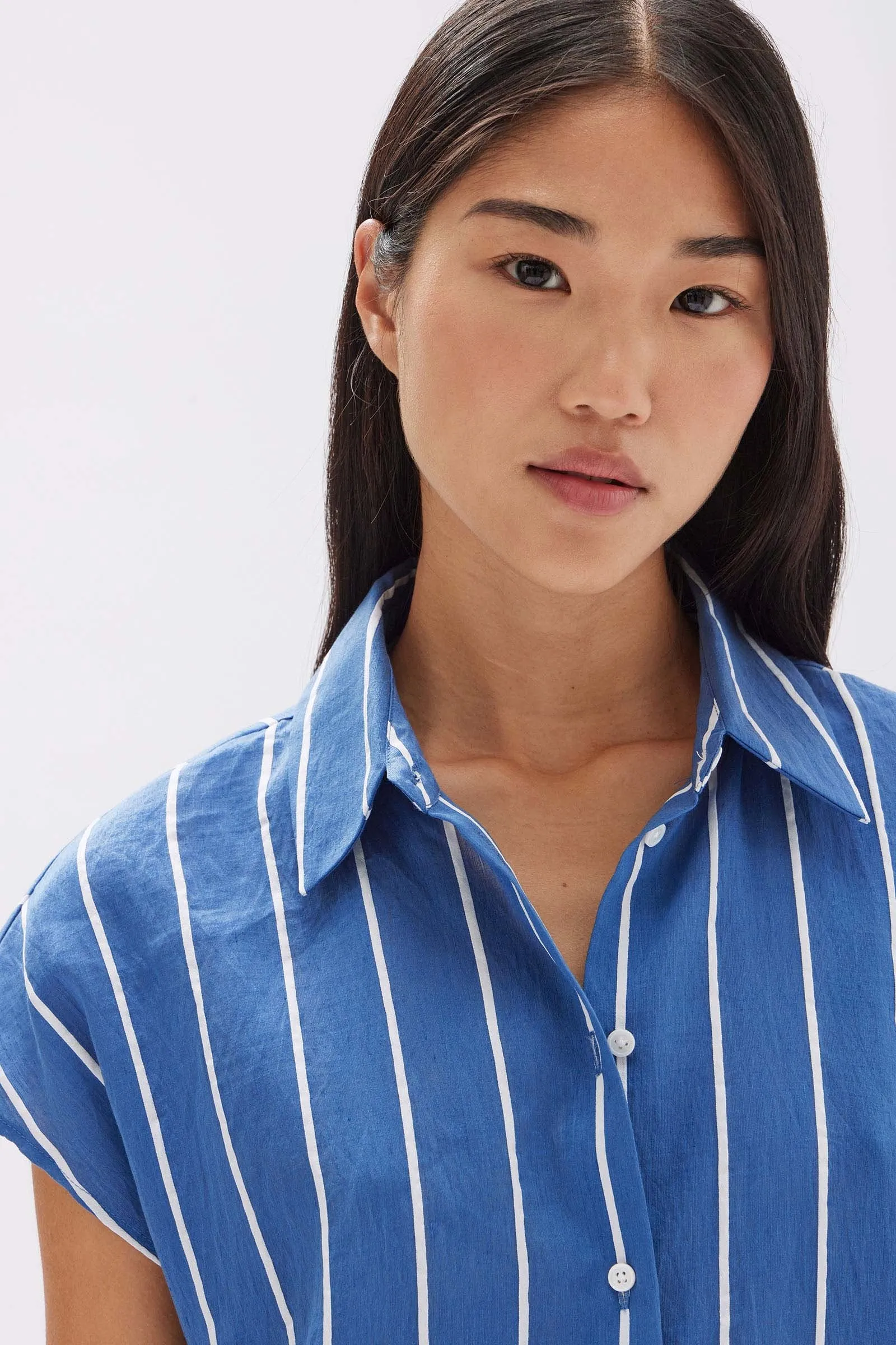 Ayla Stripe Shirt Dress sold by Assembly Label product image thumbnail 5