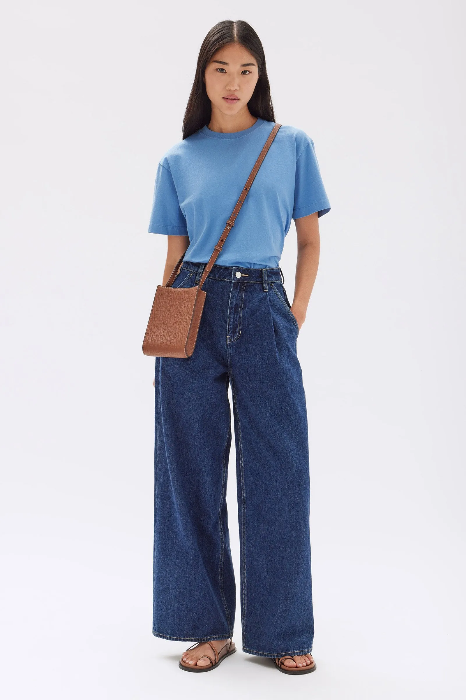 Clara Crossbody Leather Bag sold by Assembly Label product image thumbnail 4