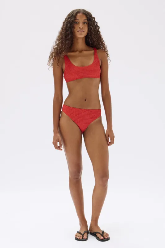 Nell Textured Swim Top sold by Assembly Label