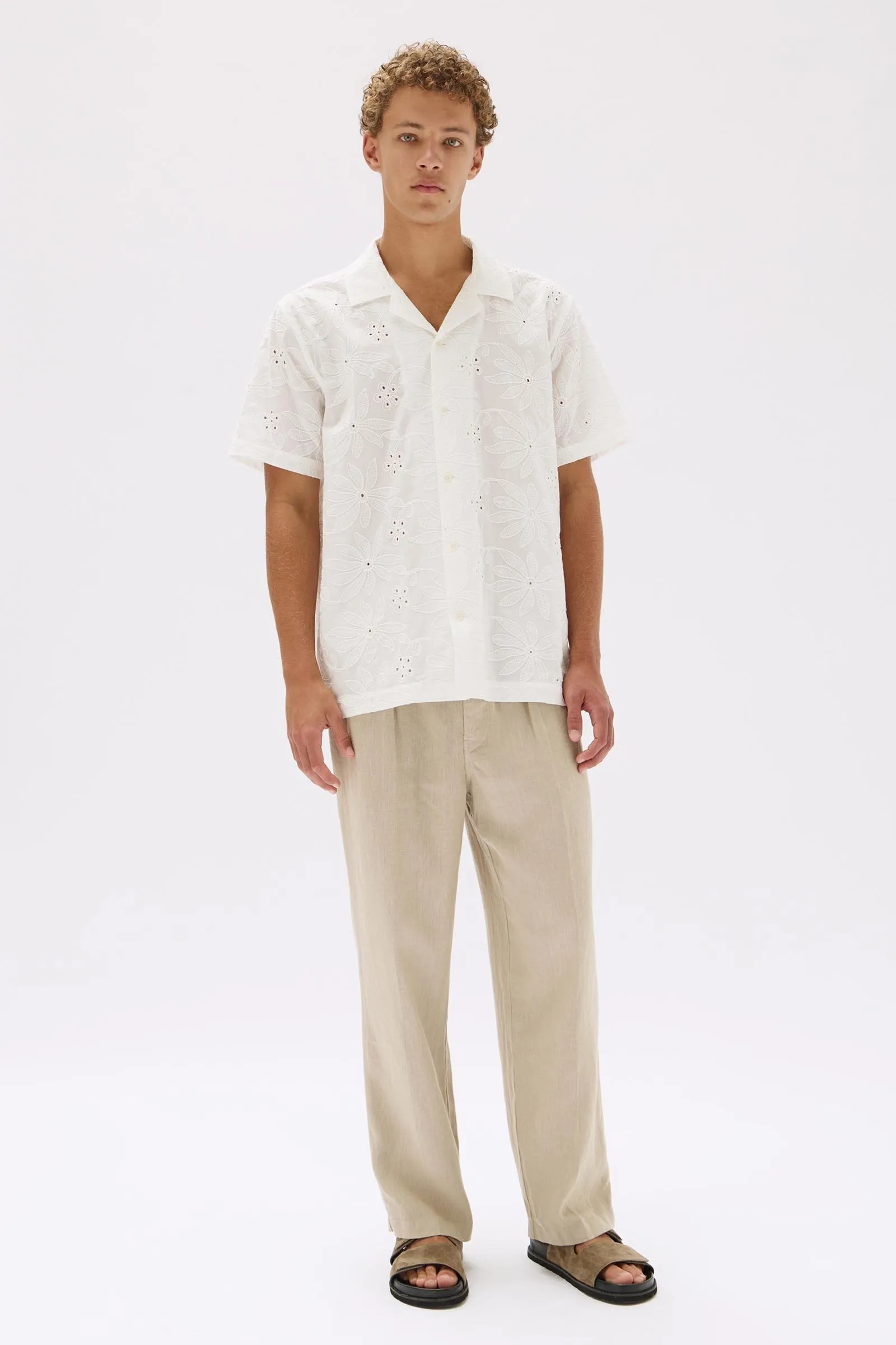 Dominic Cotton Short Sleeve Shirt sold by Assembly Label product image thumbnail 2