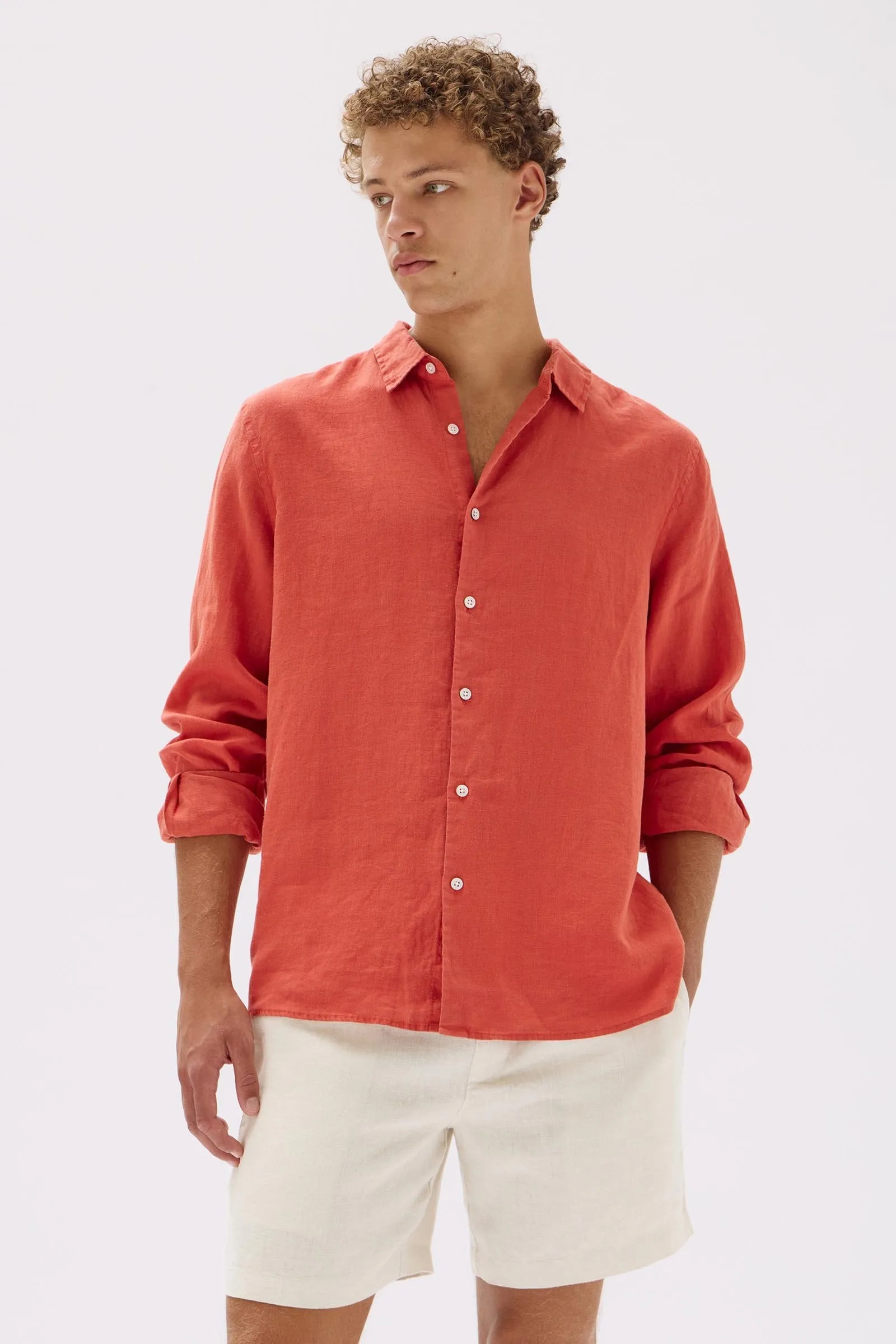 Casual Linen Shirt sold by Assembly Label product image thumbnail 2