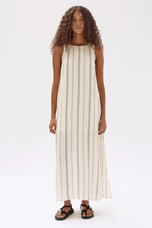 Milos Stripe Maxi Dress sold by Assembly Label