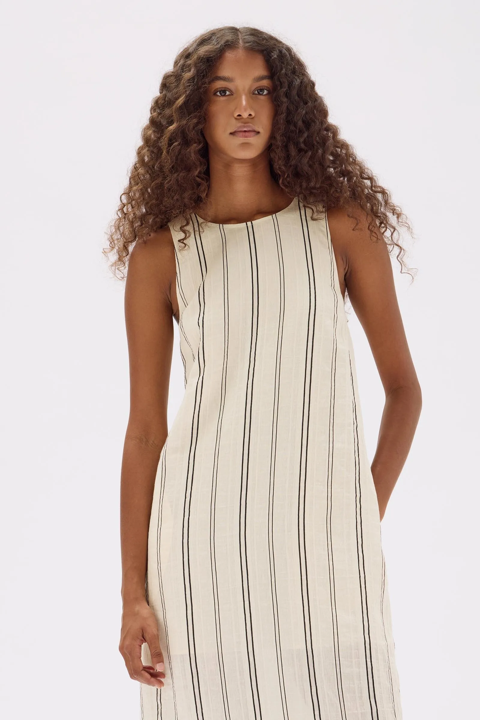 Milos Stripe Maxi Dress sold by Assembly Label product image thumbnail 2