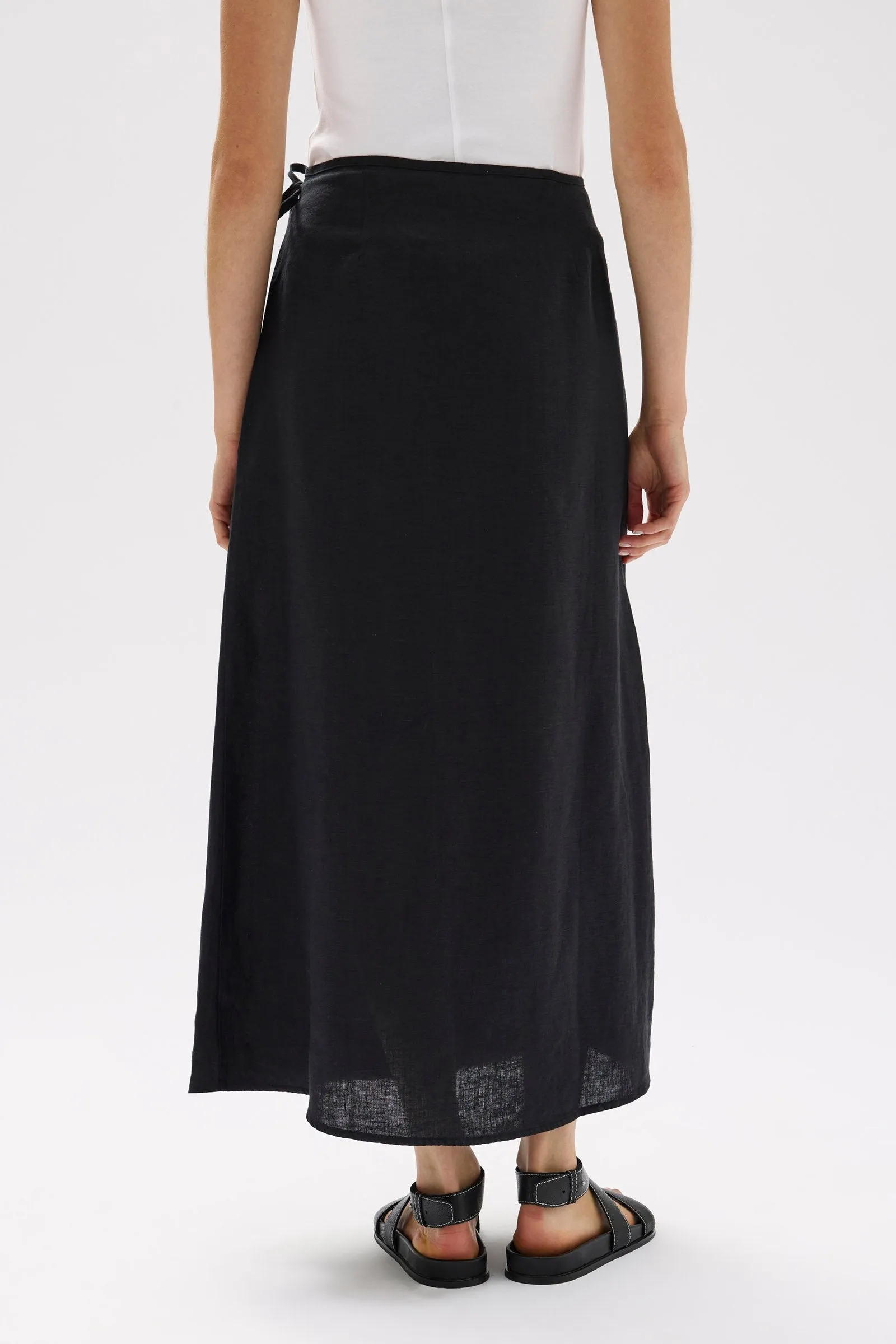 Roma Linen Wrap Skirt sold by Assembly Label product image thumbnail 4