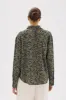 Hibiscus Print Silk Shirt sold by Assembly Label