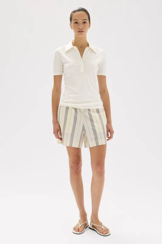 Emmeline Knit Polo sold by Assembly Label