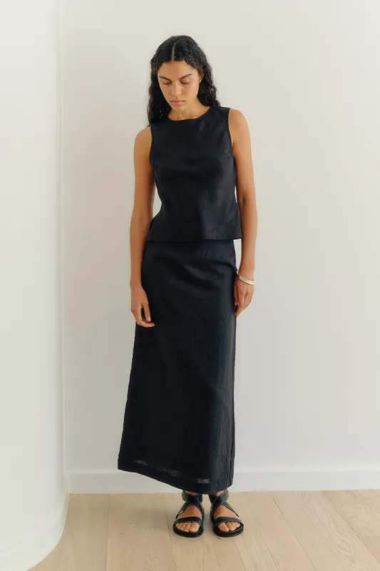 Solis Linen Top made by Assembly Label