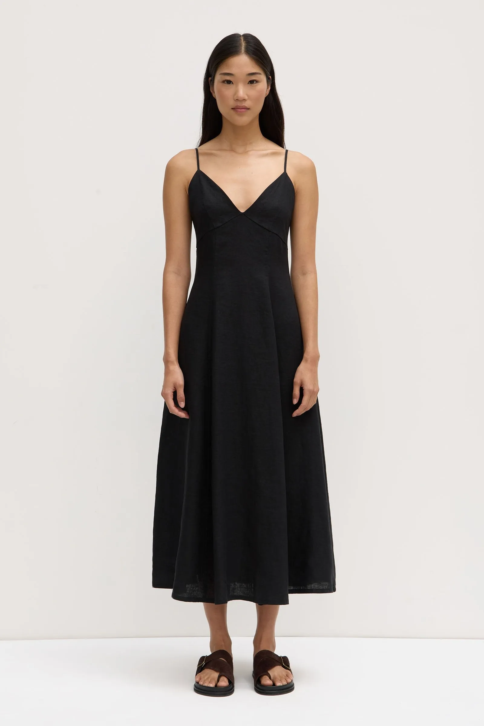 Wanda Linen Dress sold by Assembly Label