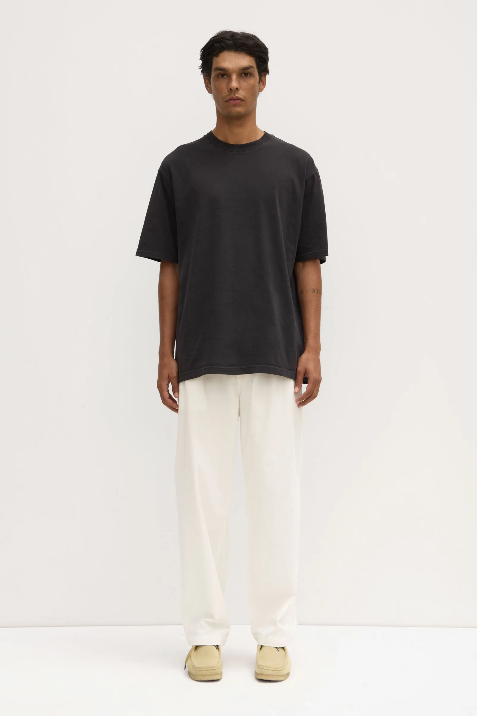 Miles Pleated Chino sold by Assembly Label