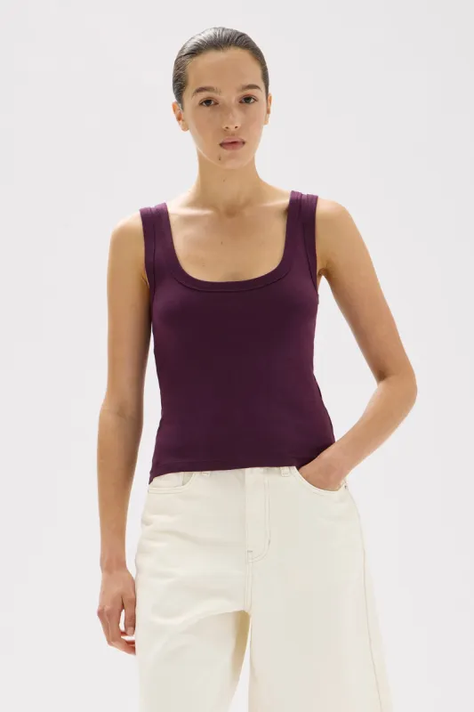 Paulina Scoop Tank sold by Assembly Label