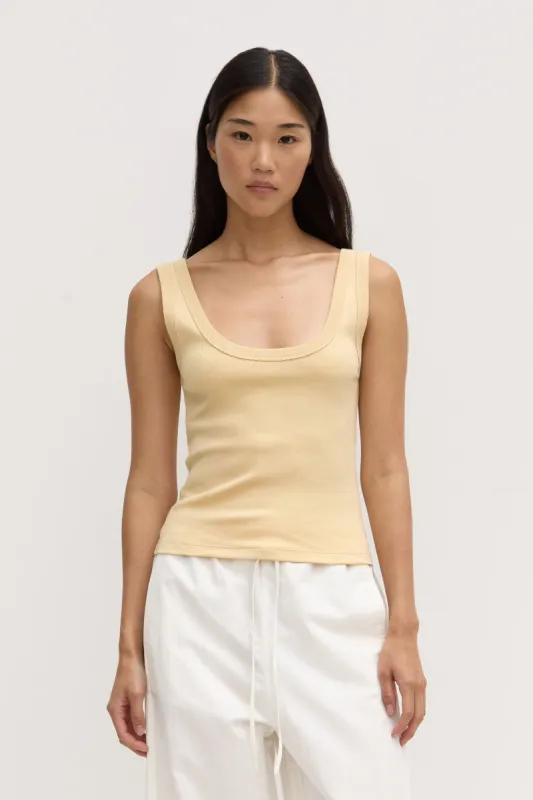 Paulina Scoop Tank sold by Assembly Label