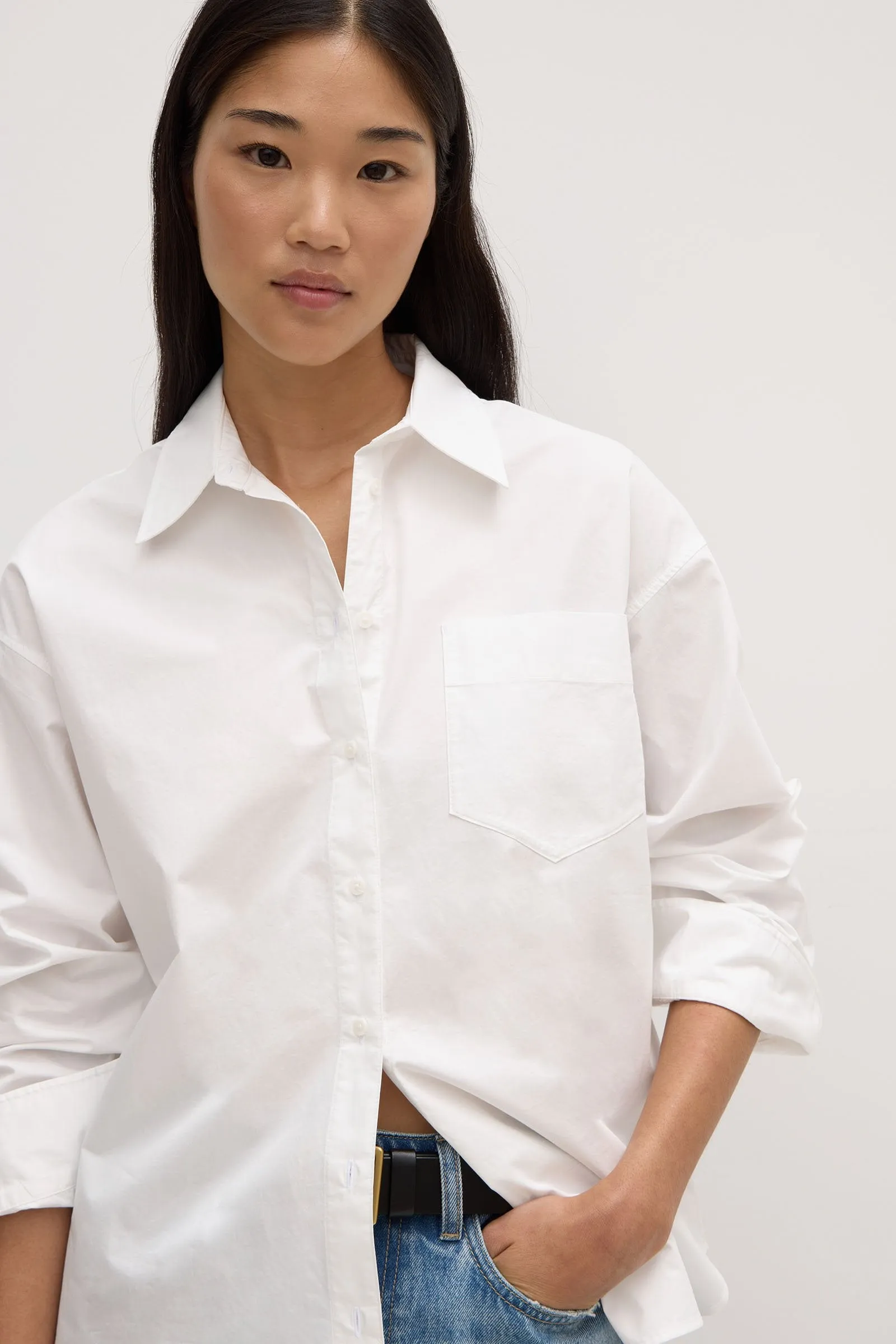 Molly Poplin Shirt sold by Assembly Label product image thumbnail 5