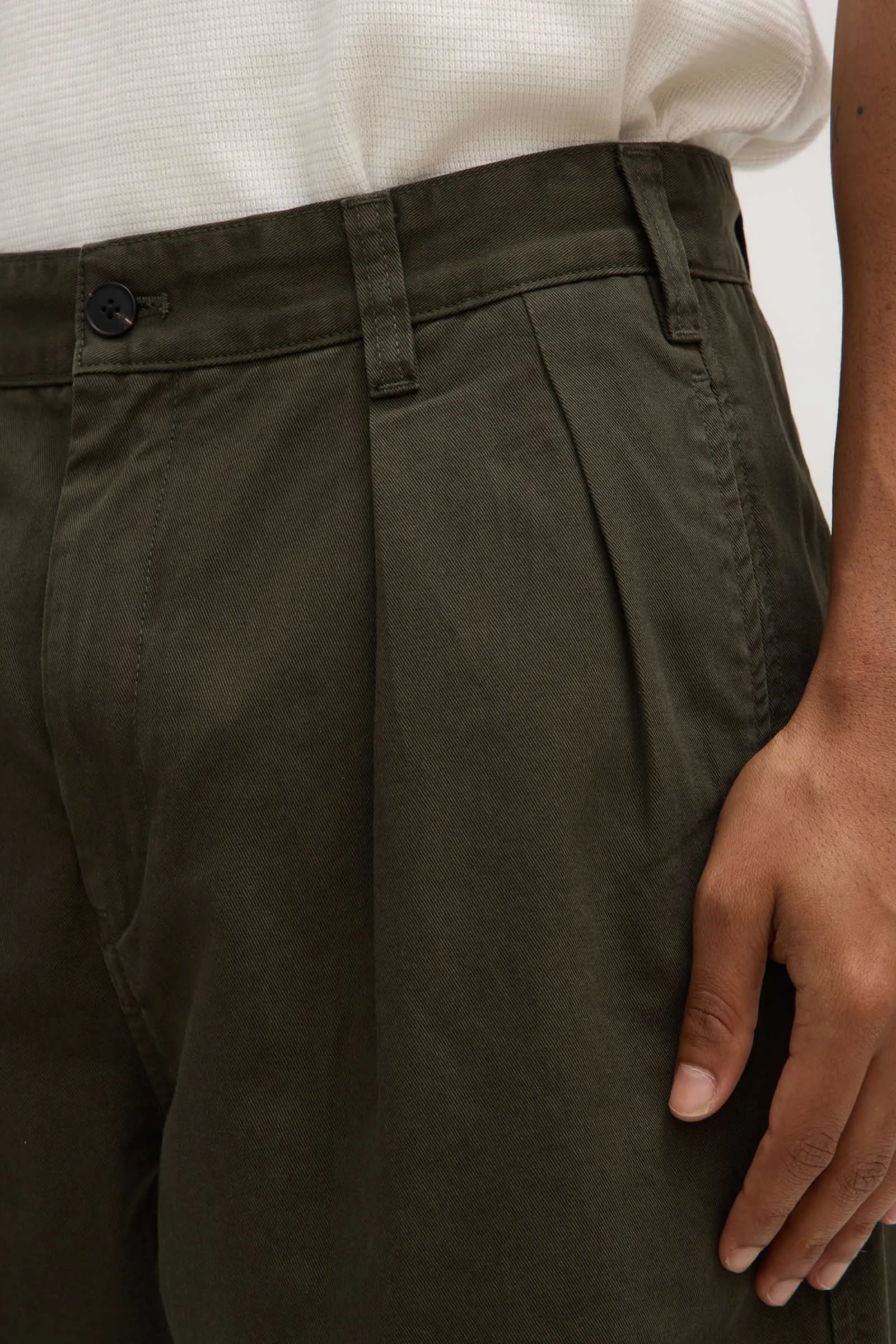Miles Pleated Chino sold by Assembly Label product image thumbnail 5
